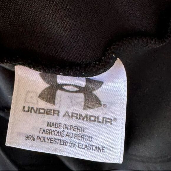 Men’s Under Armour Black Polo Size XL - Picture 6 of 8